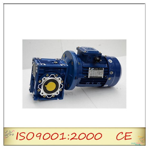 Nmrv050 Small Worm Gearbox for 0.55kw Electric Motor