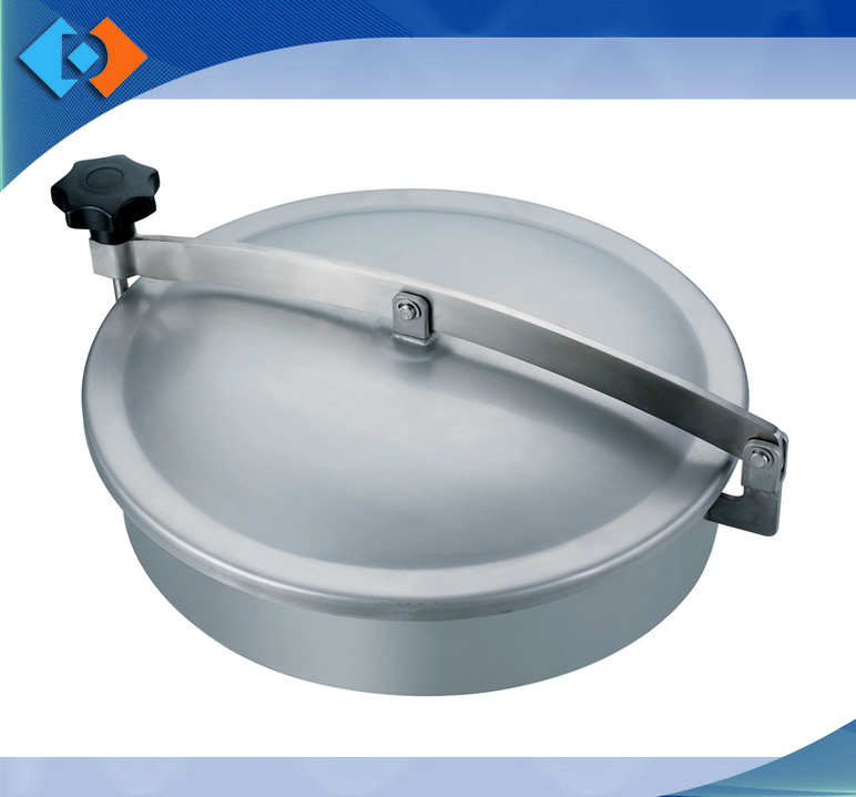 Sanitary Stainless Steel Tank Manhole Cover / Manway
