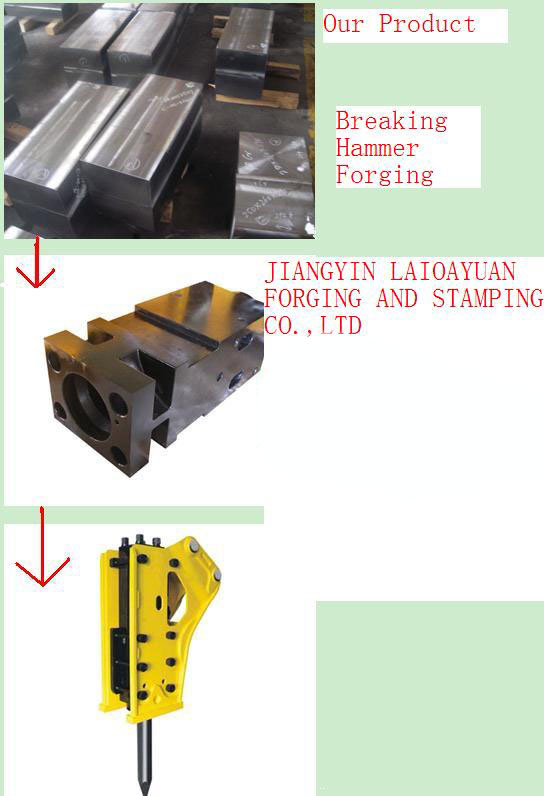 Cylinder Body Forging for Breaking Hammer (LYR067) 