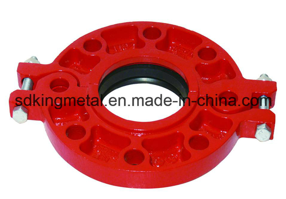 Ductile Iron 300psi Grooved Threaded Flange