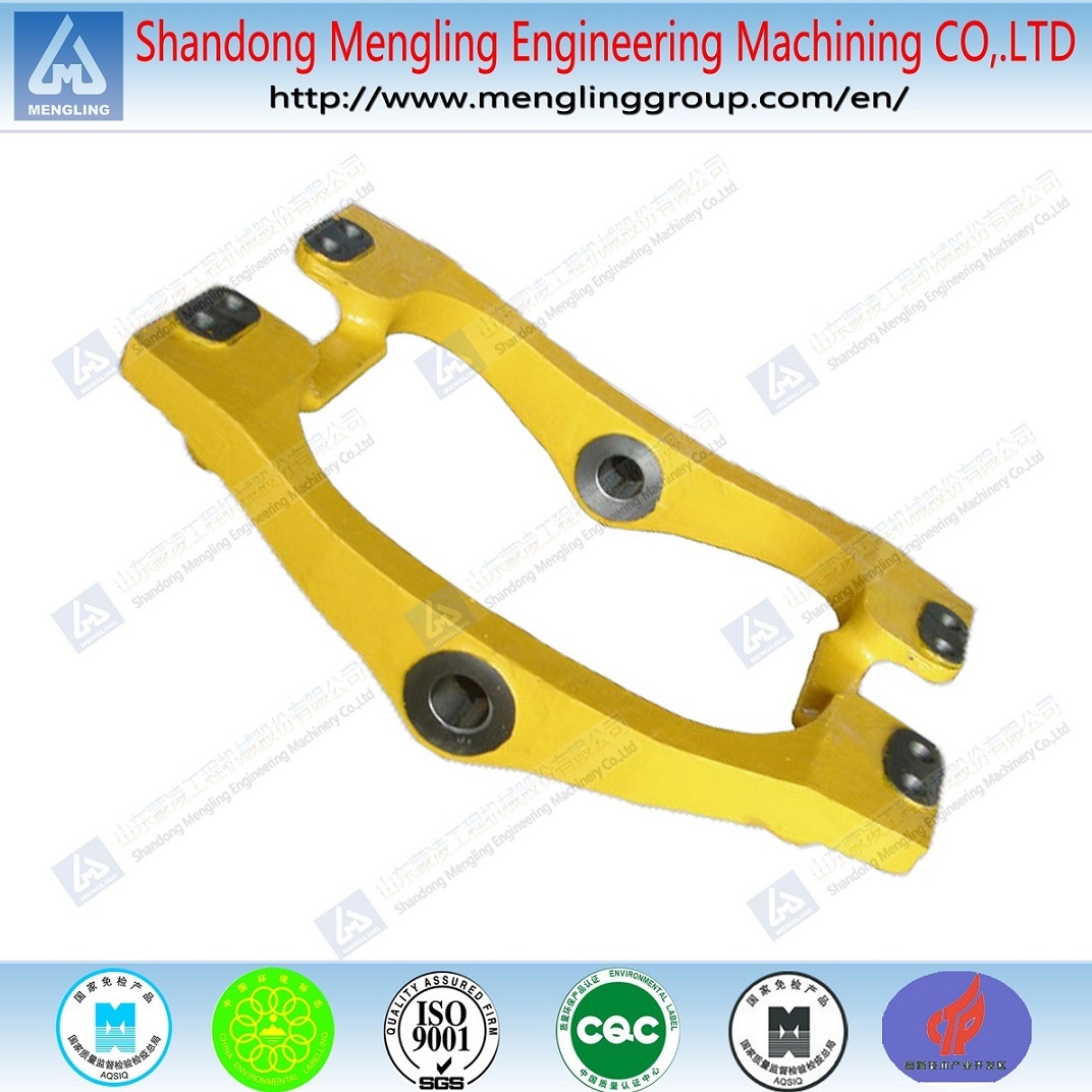 CNC Machining Casting Steel Auxiliary Frame for Loader