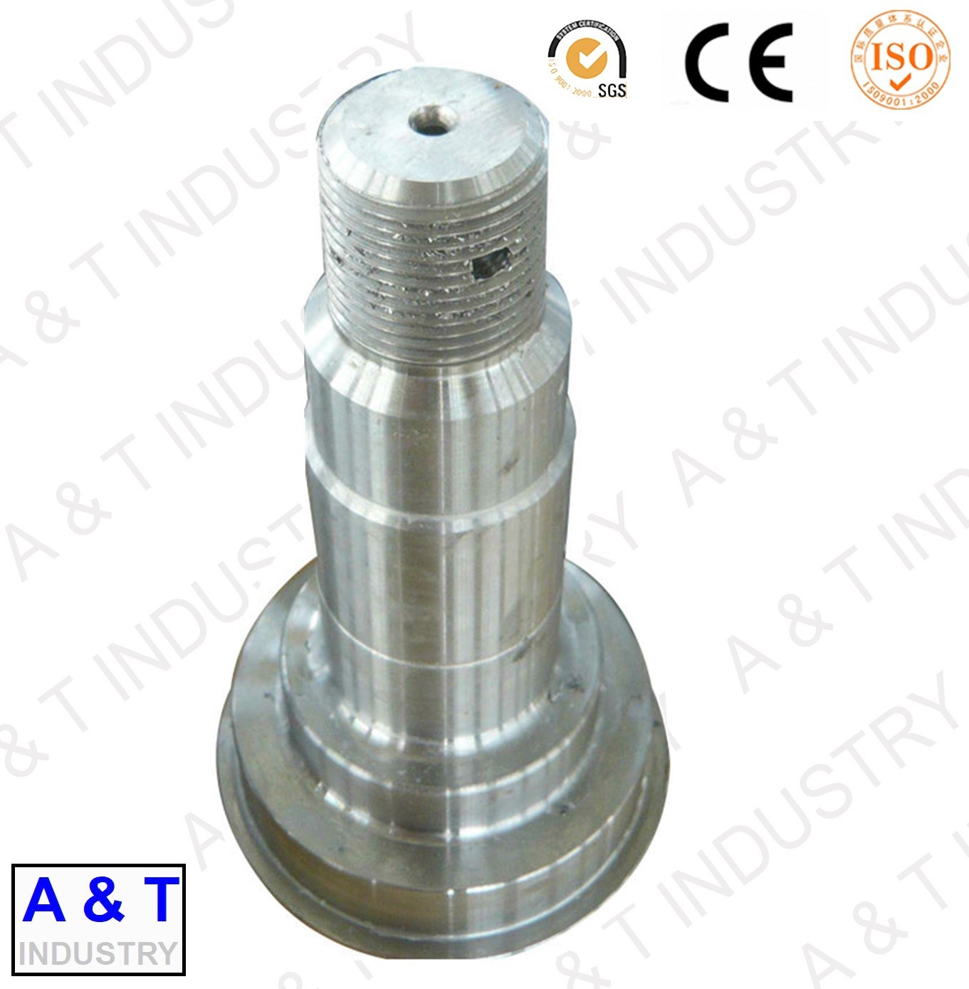 Chinese Precision Metal Forged Trailer Spindle
