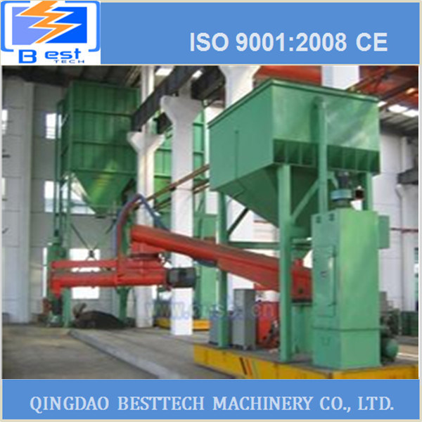 Movable Continuous Double Arms Sand Mixing Machine