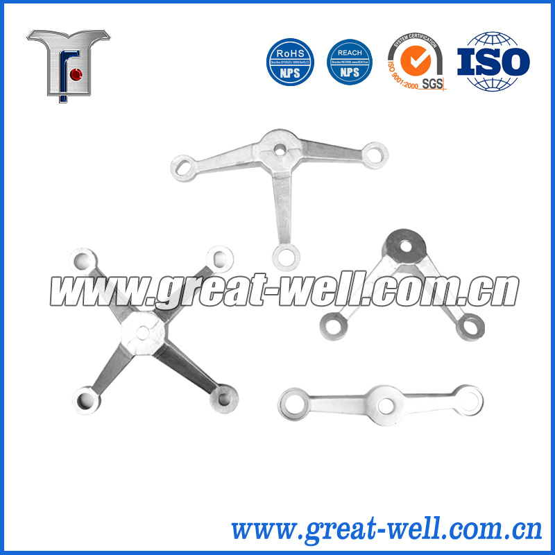 OEM Stainless Steel Precision Casting Parts for Glass Fitting Hardware