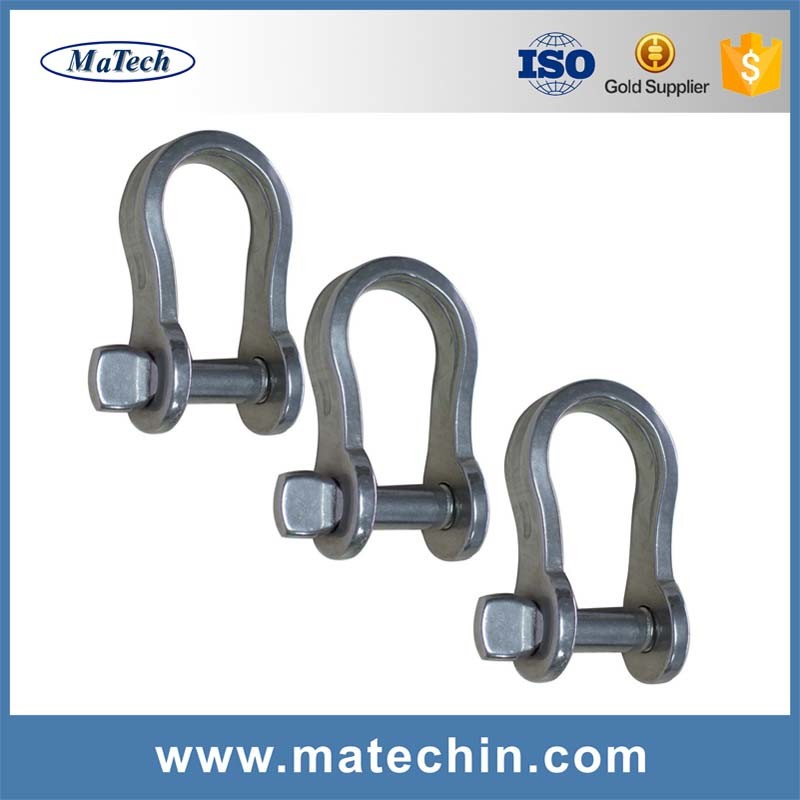 Chinese Factory Customized Precisely Drop Forging Steel Shackle