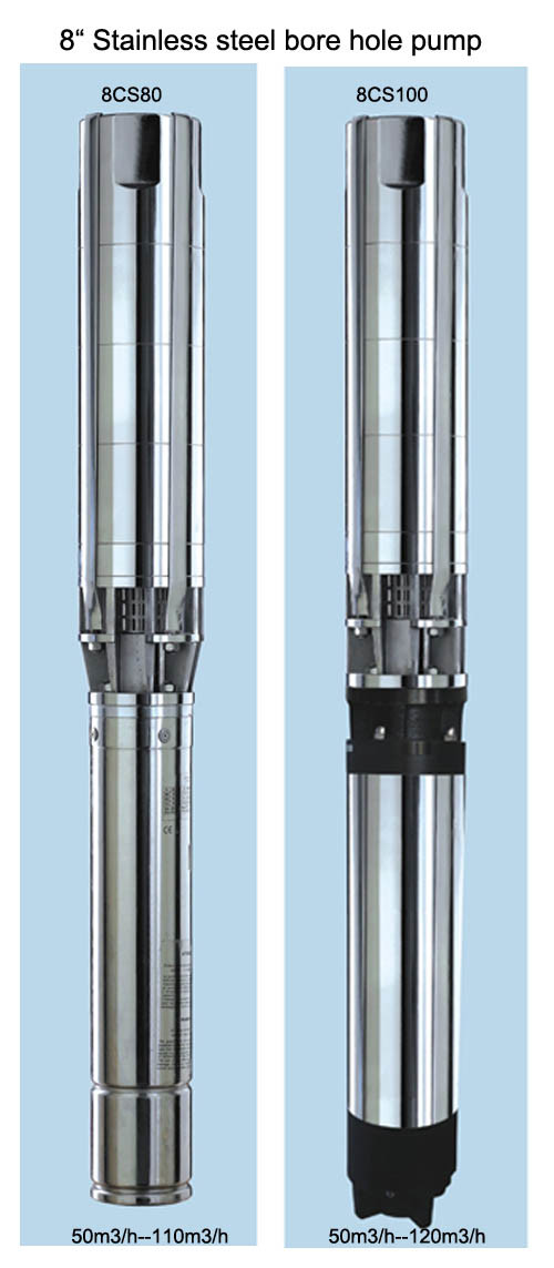 8 Inch Stainless Steel Deep Well Submersible Pump