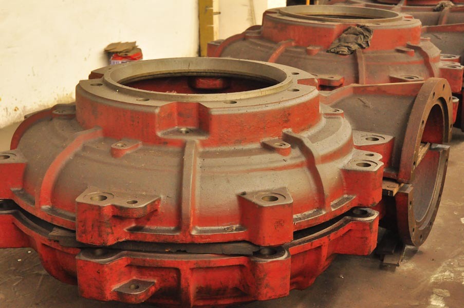 Large Industrial Pump Cases, Iron Castings