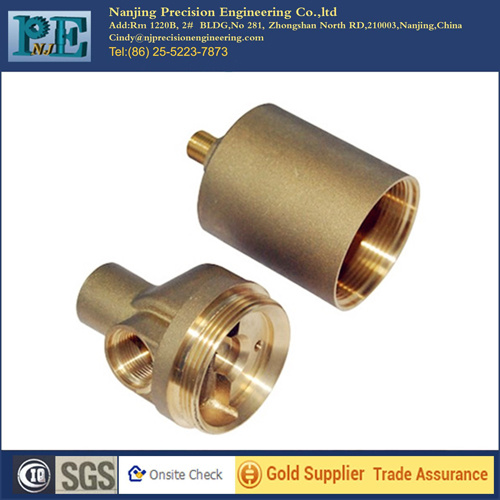 Custom High Precision Forged Brass Pipe Coupling