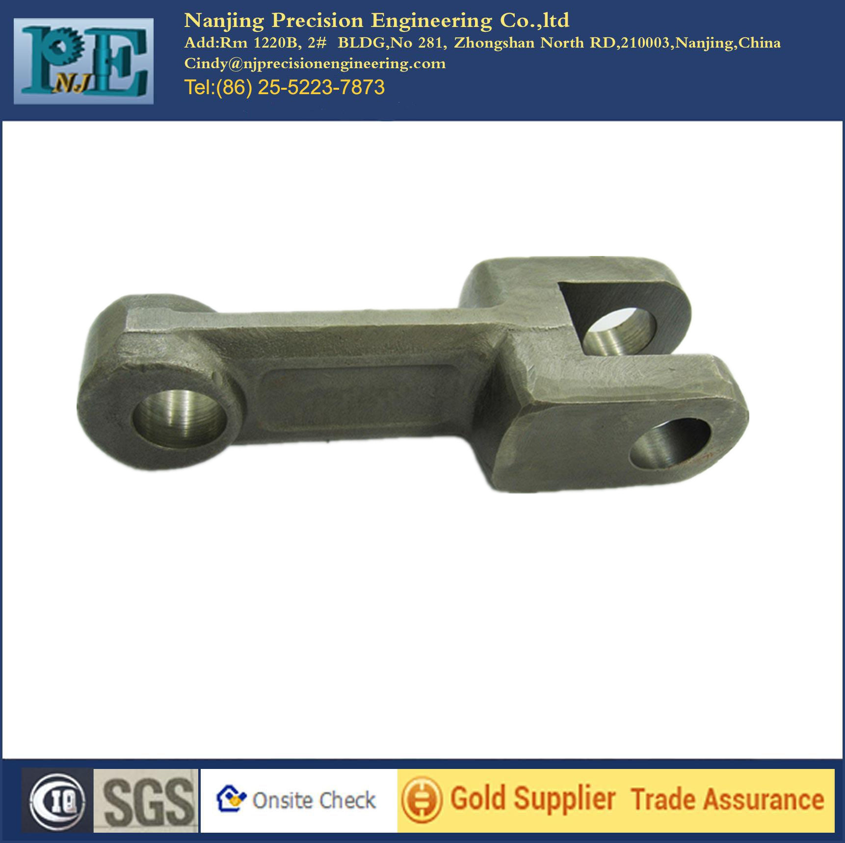 Customized 45 Steel Forging Connection Parts