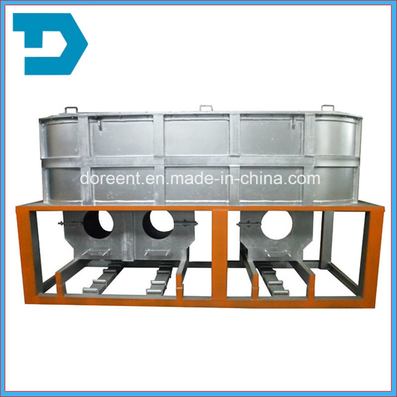 Electric Melting Furnace with Core for Upward Continuous Casting System for Copper