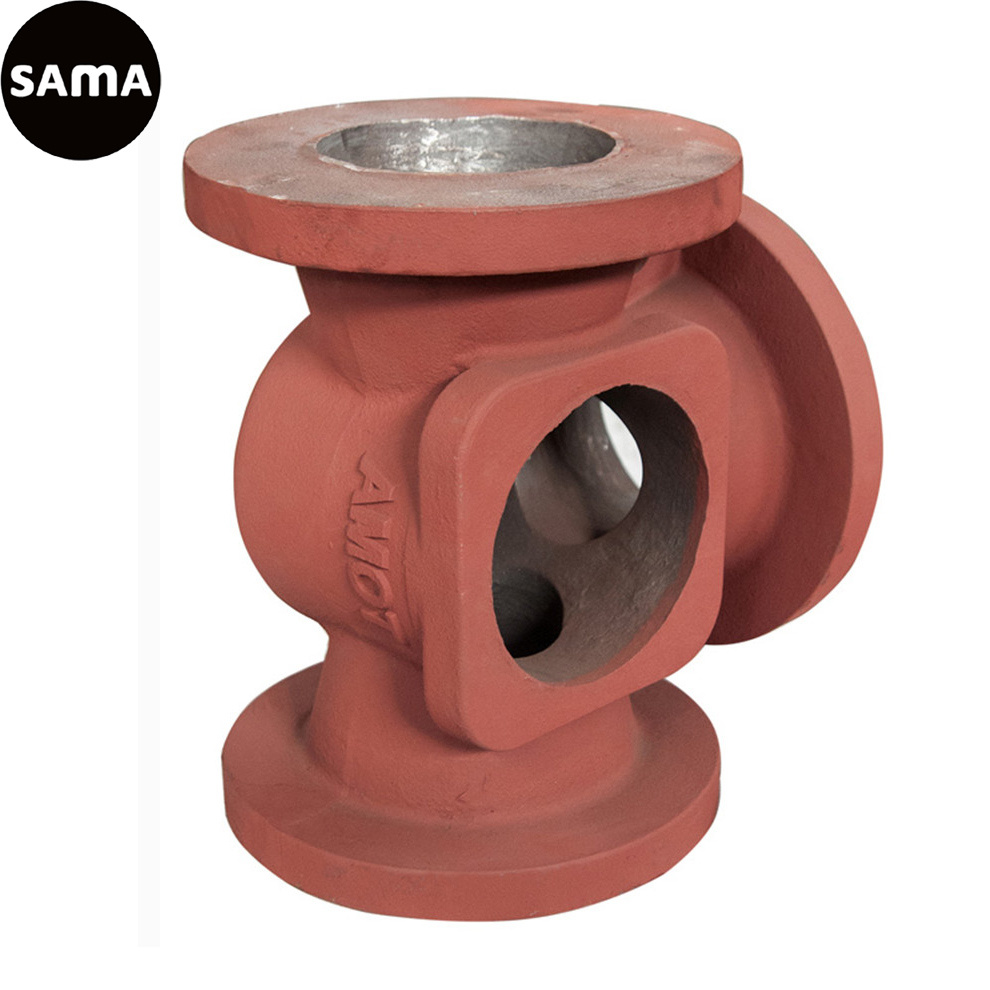 ASTM Ductile, Grey Ion Valve Body Sand Casting with Painting