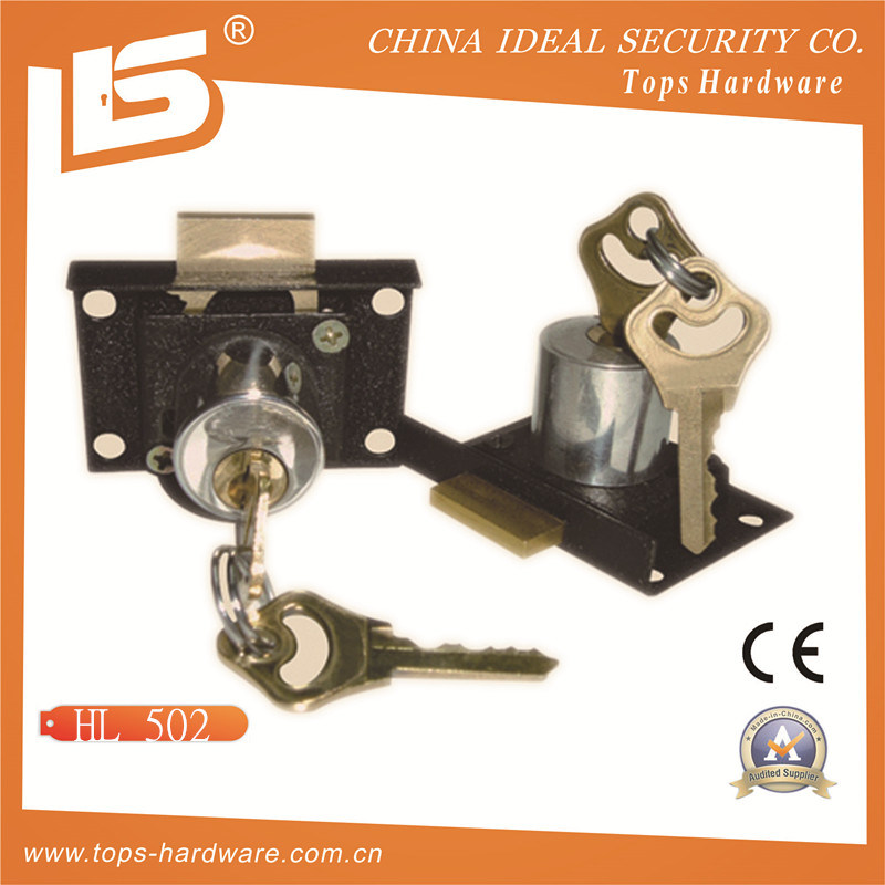 High Quality Iron Drawer Lock Furniture Lock (HL502)