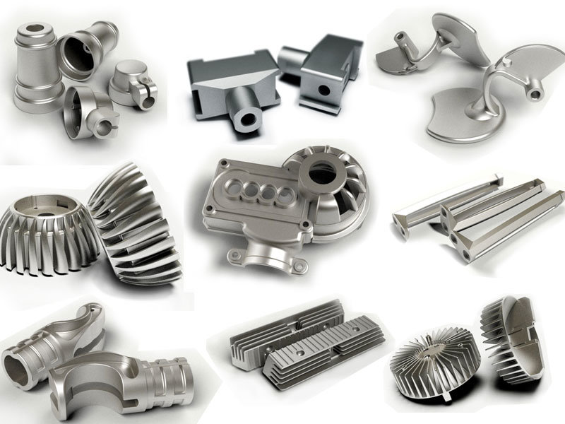 OEM Customized Aluminum / Steel Die Casting Mahinery Parts