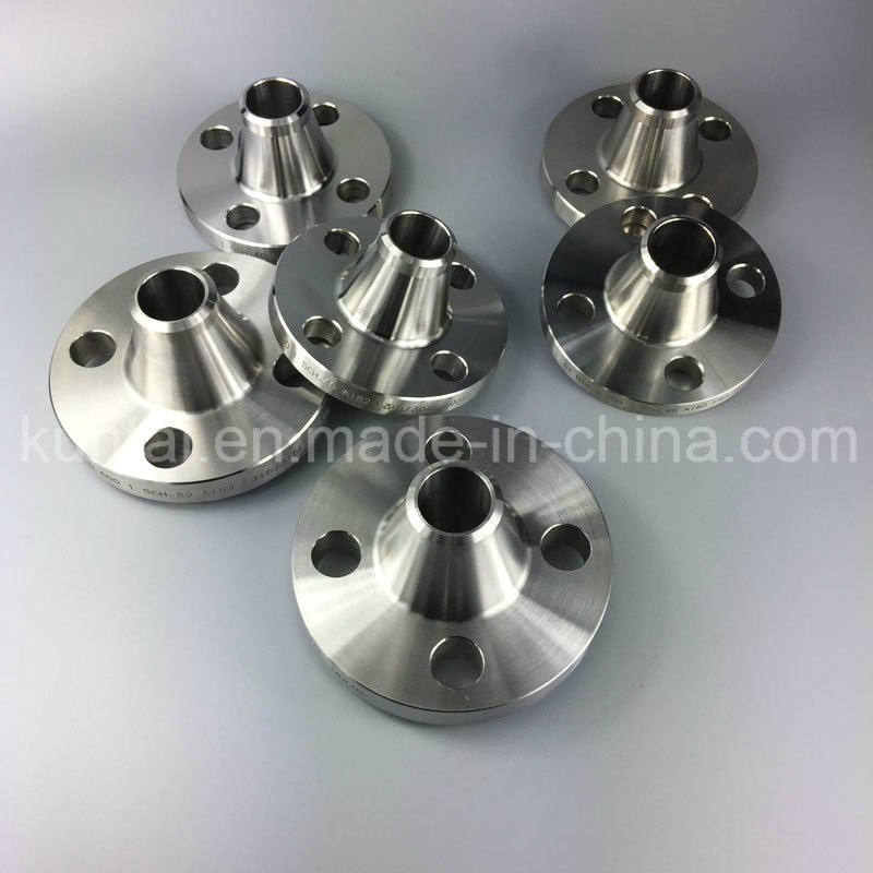 Ss Flange Stainless Steel Flange Wn Forged Flange as to ASME B16.5 (KT0142)