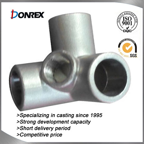Customized Precision Casting Stainless Steel Tee/Connect Joint