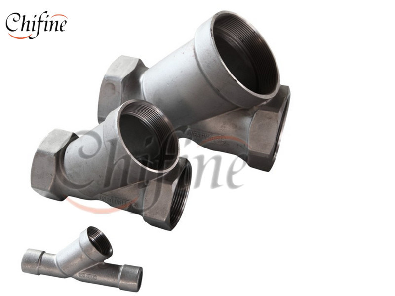 OEM Silica Sol Cast Products for Pipe Fitting Part