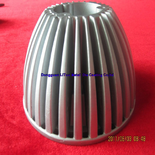 Aluminum Die Casting for LED Downlight Housing and Parts with SGS, ISO9001: 2008