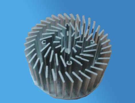 Cold Forged Heat Sink for LED Light