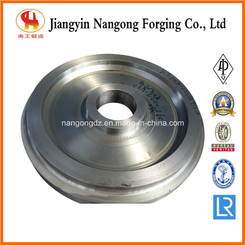 ASTM A633 Forged Part for Wheel of Conveyor Idler Pulley