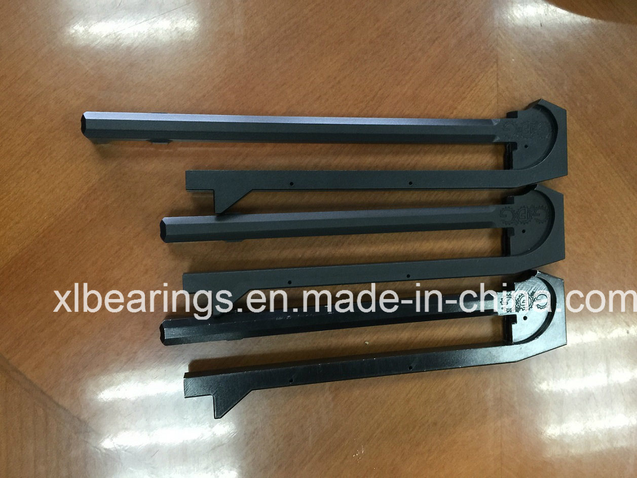 Machining Auto or Bicycle Black Anodized Aluminum Fork Part