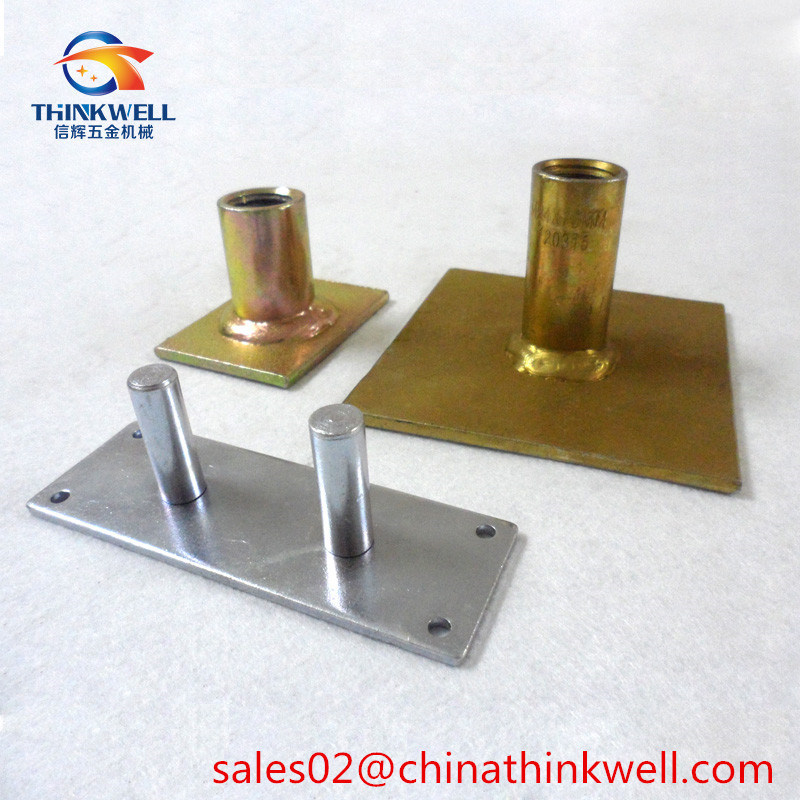 High Quality Construction Accessories Steel Mounting Plate