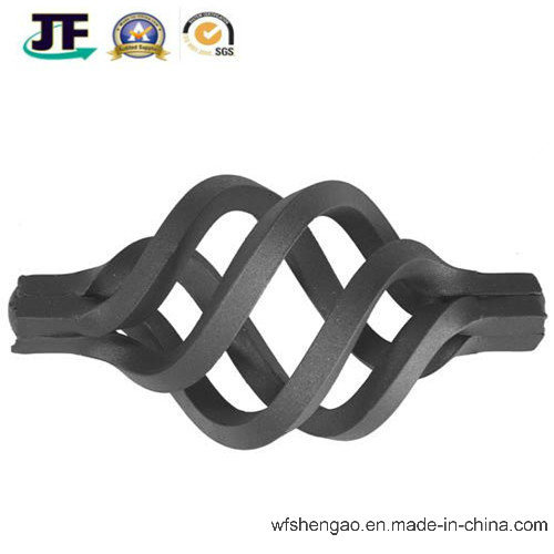Ornamental Wrought Iron Forged Fence Head From China