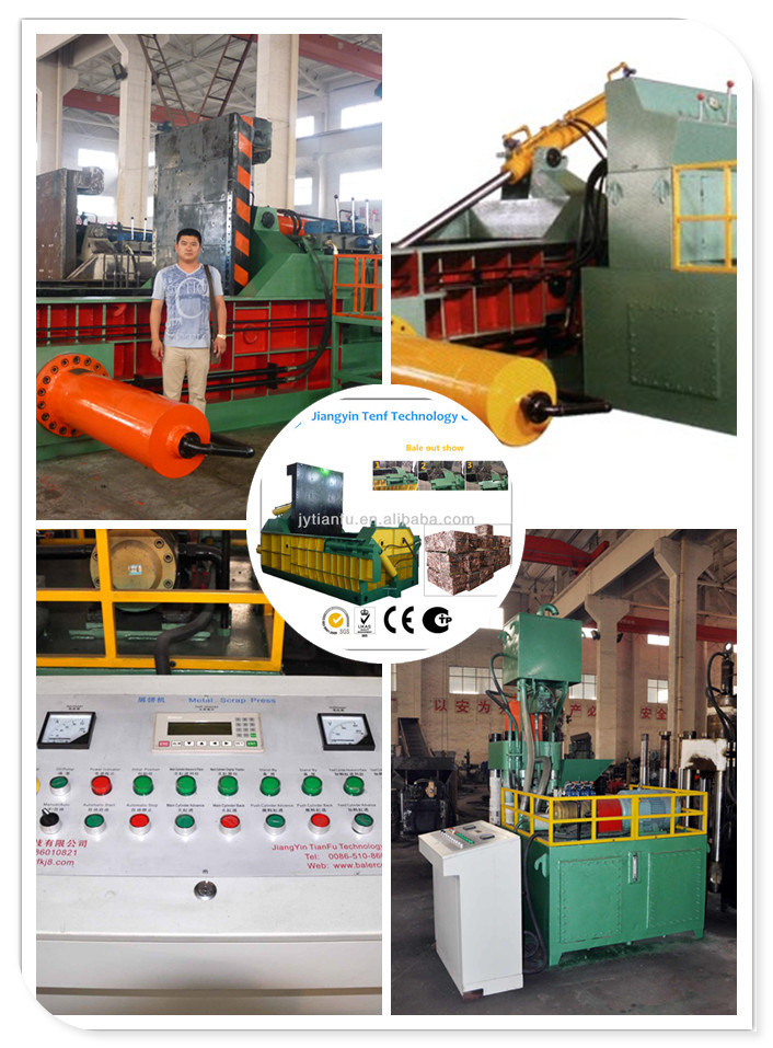 Y81t-4000c Hydraulic Scrap Metal Iron Copper Baler Machine (factory and supplier)