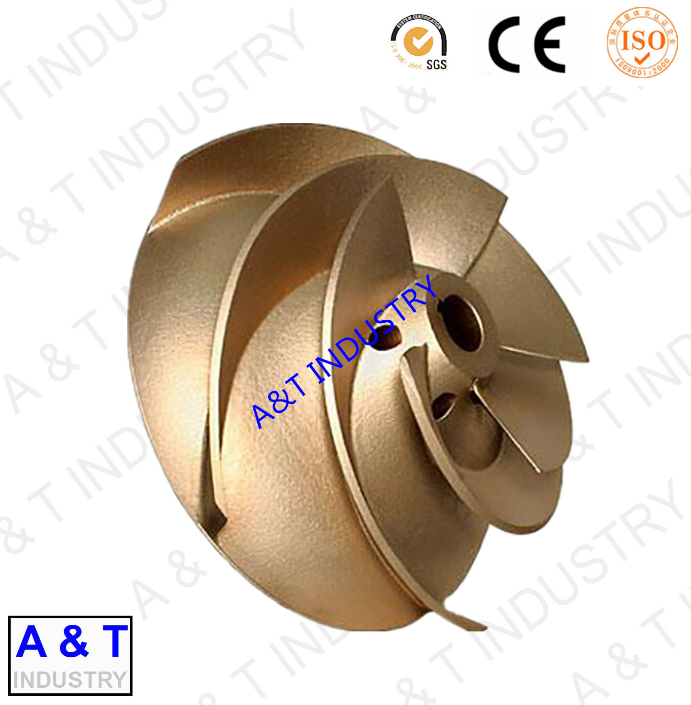 China Factory High Precision Copper Casting