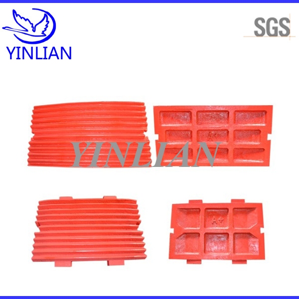 Sand Casting Mobile Stone Jaw Crusher Plate