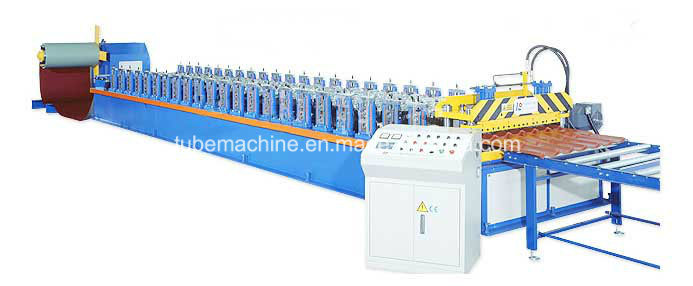 Automatic Roof Tile Cold Roll Forming Machine