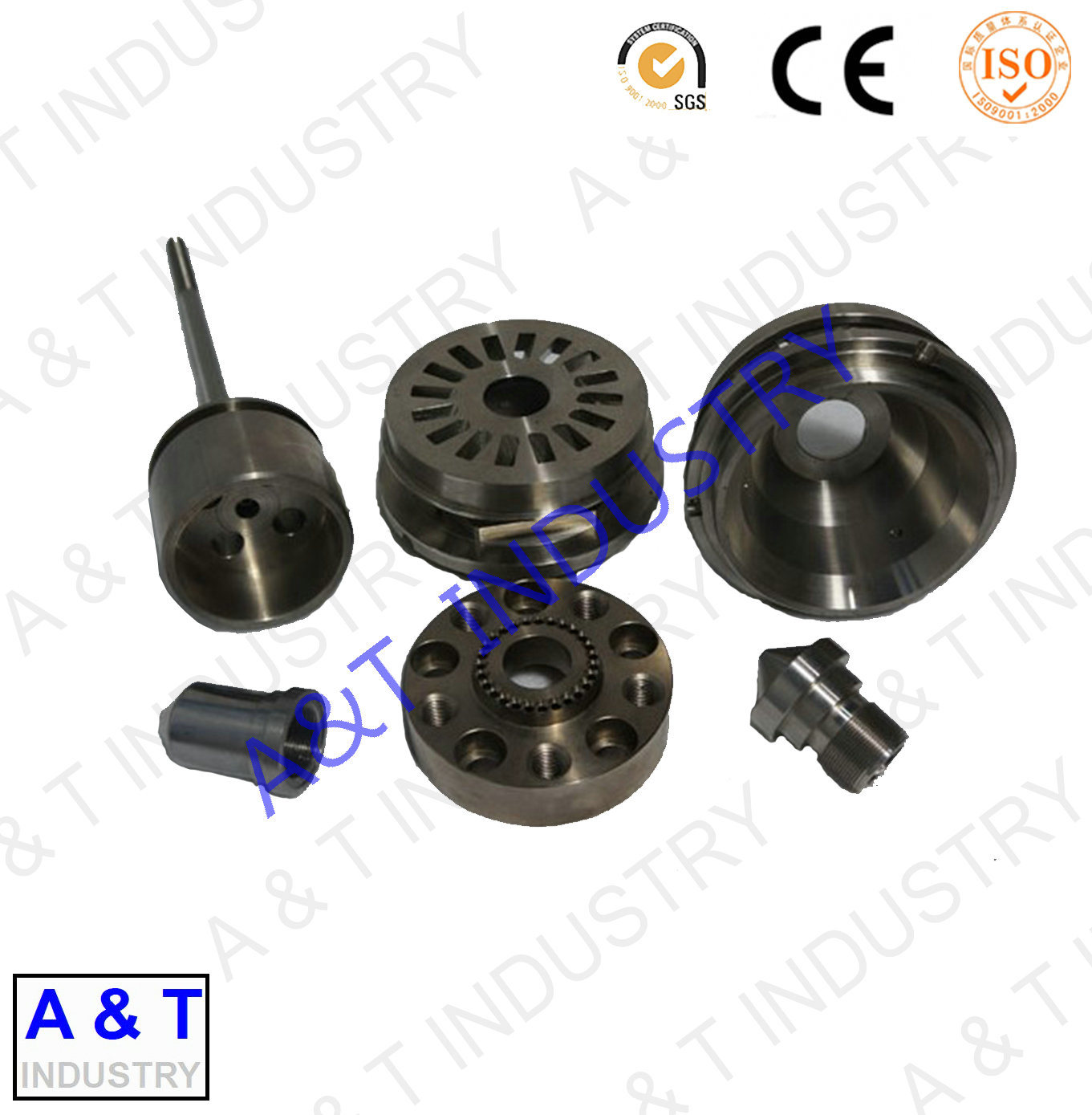 CNC Precision Customized/Aluminum/Stainless Steel/Brass/Turning Parts with High Quality