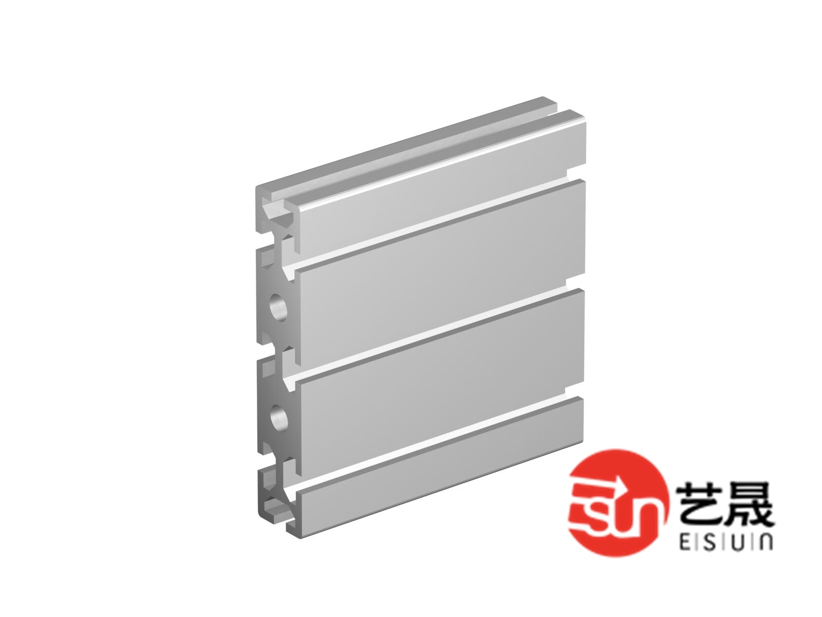 Al 6063 Anodize Black Aluminum Profile Extrusion Heat Sink (EP126)