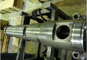 92/188 Conical Twin Screw &Barrel / Bimetallic Twin Screw Cylinder for WPC