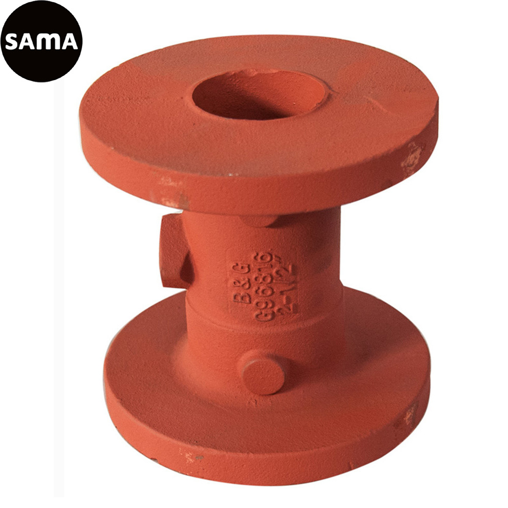 DIN Valve Body Sand Iron Casting with Ductile, Grey Iron