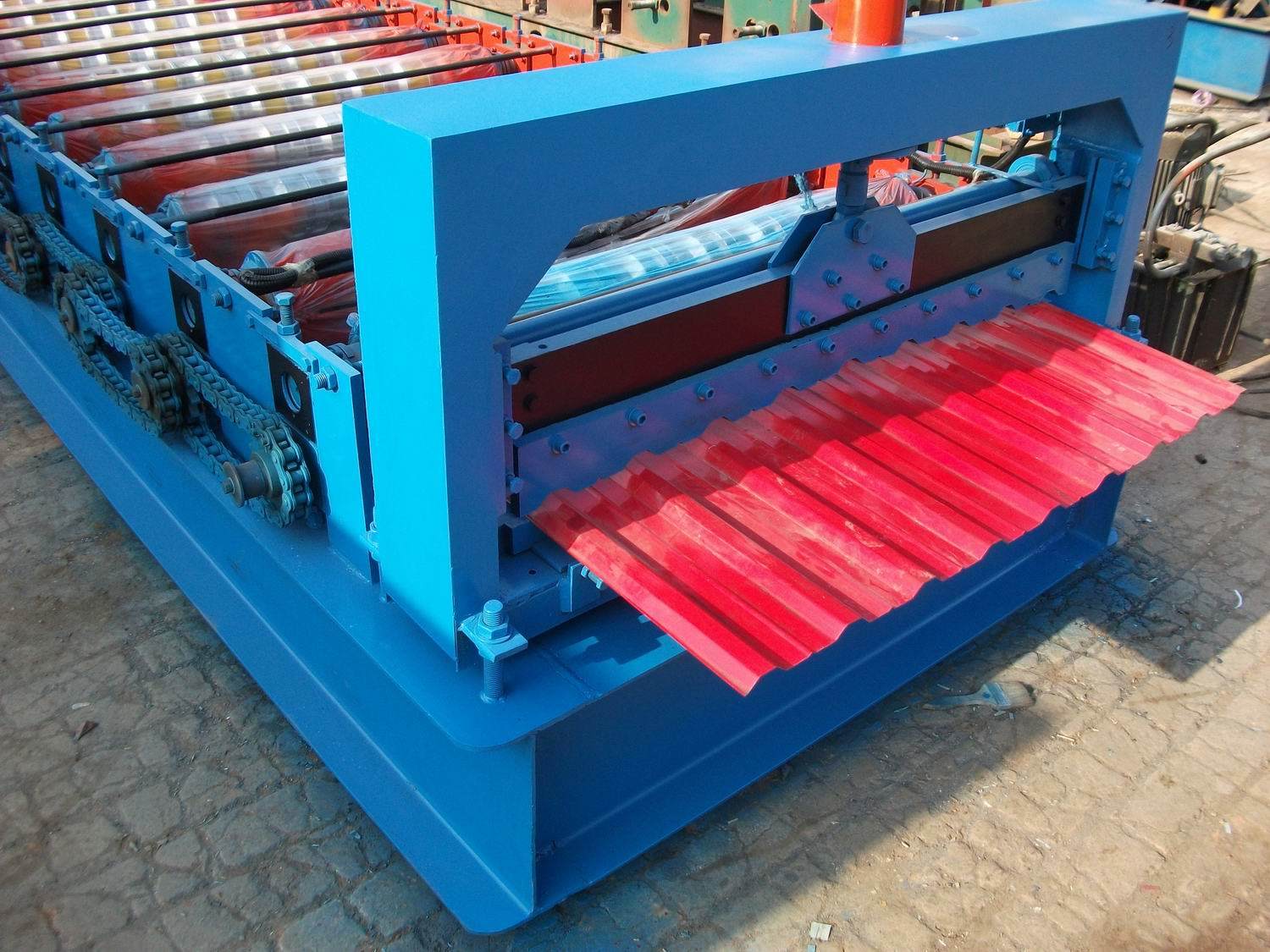 SB35-125-750 Color Steel Roll Forming Machine