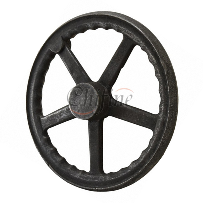Customized CNC Machining Wheel Hand Wheel with Iron
