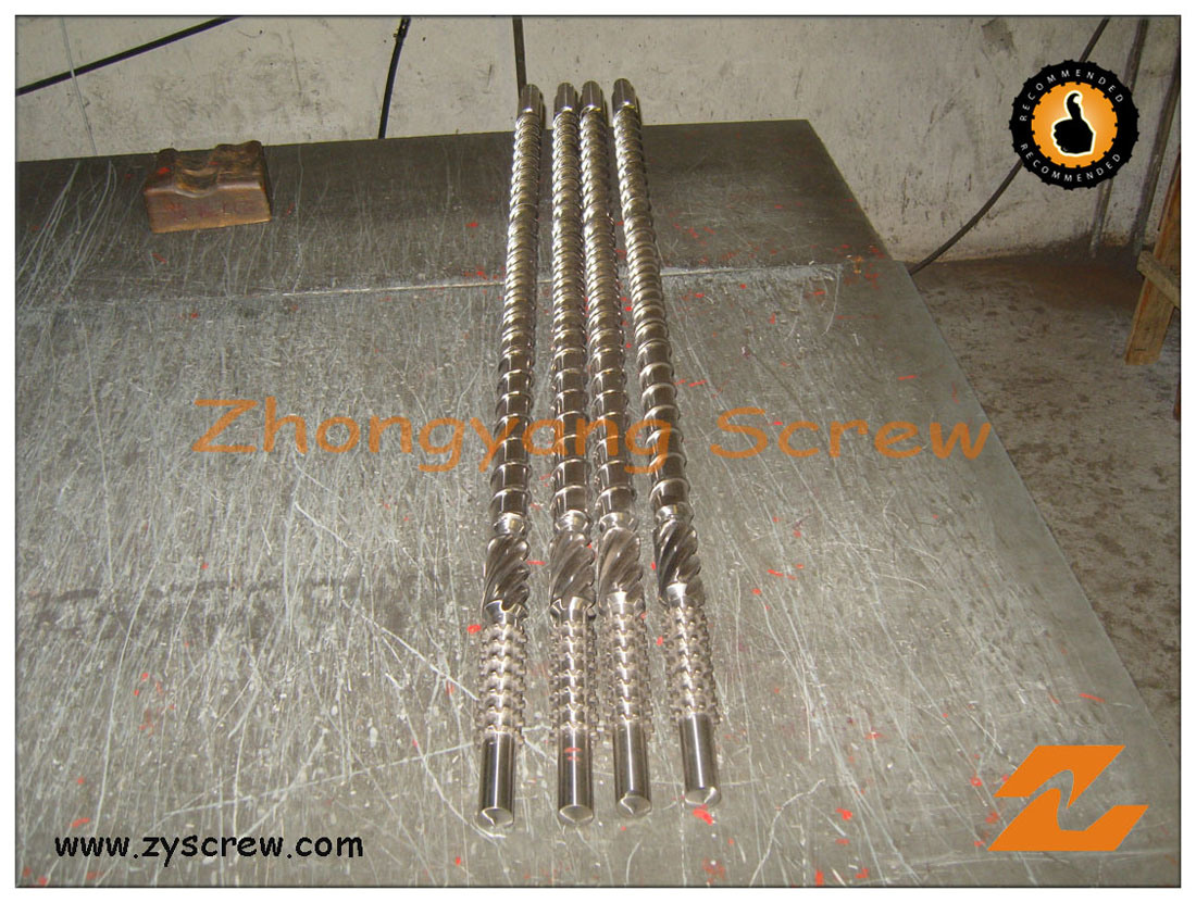 Bimetallic Single Screw and Barrel for Extrusion Machine