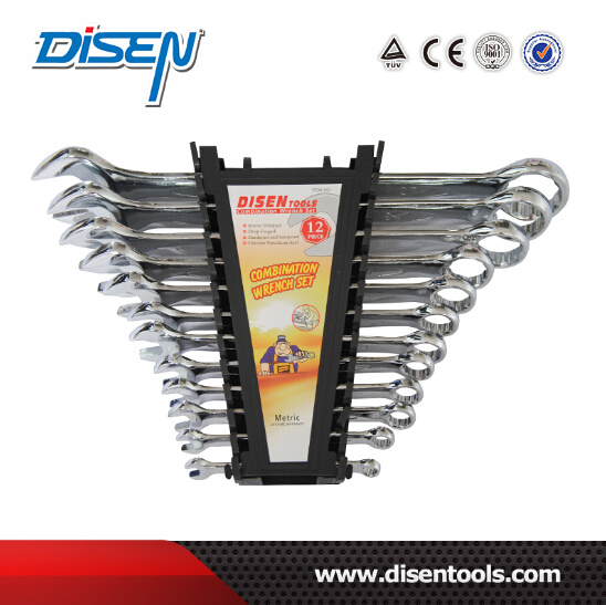 12PS (6-32mm) Chrome Plated Combination Spanners