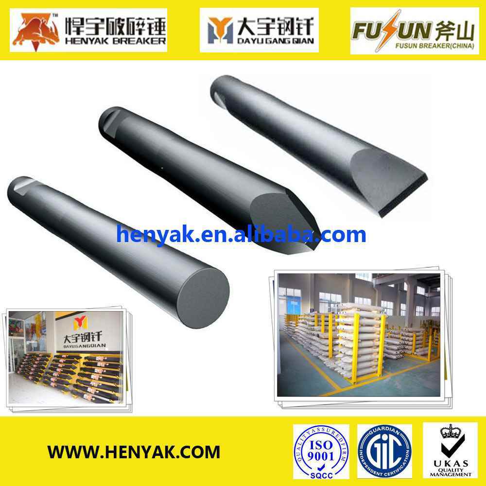Forging Chisel-Hydraulic Rock Breaker Spare Parts