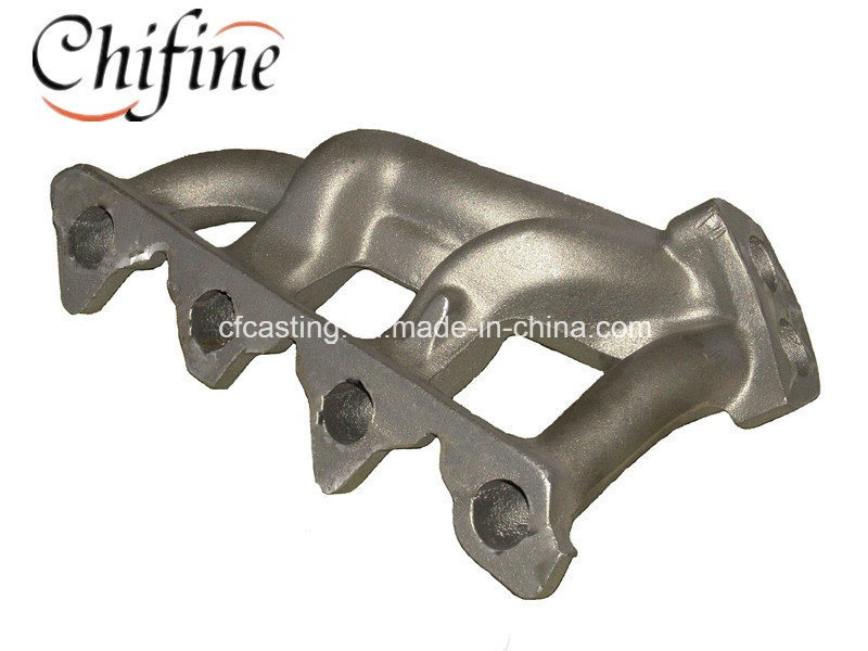 Ductile Iron Exhaust Manifold by Sand Casting