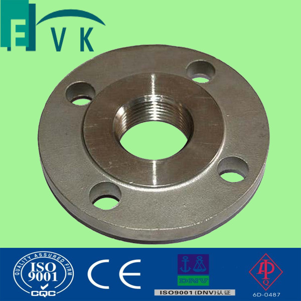 Forged Carbon Steel Flat Face Threaded Flange