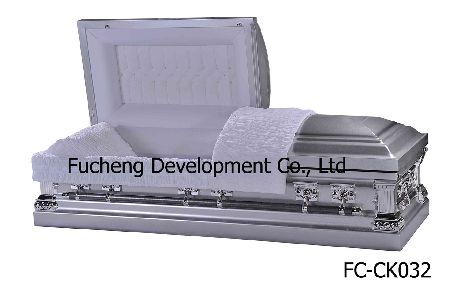 American Style Steel Metal Funeral Caskets Coffin (FC-CK032)