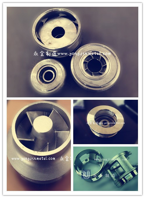 Stainless Steel Precision Casting Parts Impeller Pump Valve Investment Casting Carbon Steel