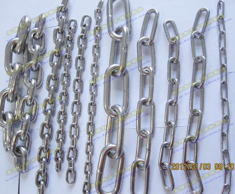 Professional Stainless Steel America Link Chain