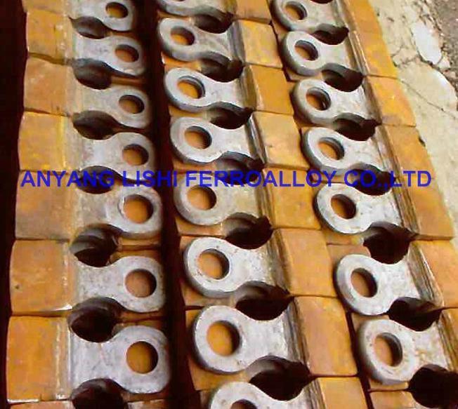 Crusher Hammer Head with Ductile Iron
