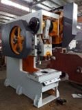 J23 Series Travel Adjustable Power Press, 30 Ton Eyelet Punching Machine, Economical Open-Type Fixed Table Press Machine