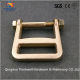 Galvanized Forged Steel One Way Lashing Buckle with Bolt