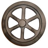 Custom Grey Ductile Cast Iron Wheel with Sand Casting