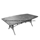 Cast Aluminum Rectangular Patio Table