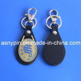 Leather and Metal Key Tag (ASNY-LK-TM-002)